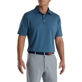 FootJoy Diamond Dot Print Lisle Self Collar Polo